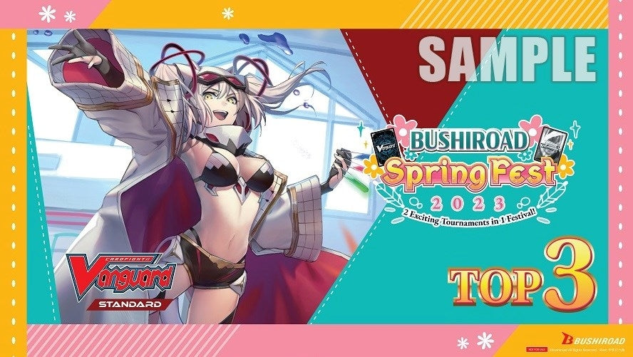 Image for Bushiroad Spring Fest 2023 Top 3 Playmat: Cardfight Vanguard - Standard - Playmats