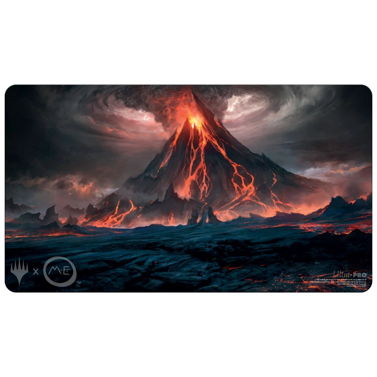 Image for The Lord of the Rings: Tales of Middle-earth Mount Doom Standard Gaming Playmat for Magic: The Gathering - Playmats