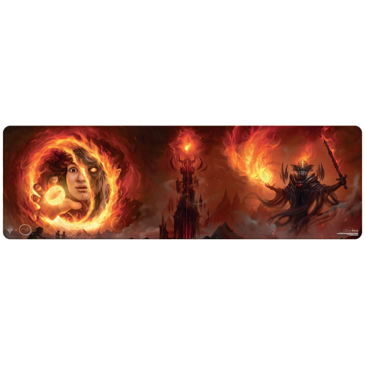 Image for The Lord of the Rings: Frodo and Sauron 8ft Table Playmat for Magic: The Gathering - Playmats