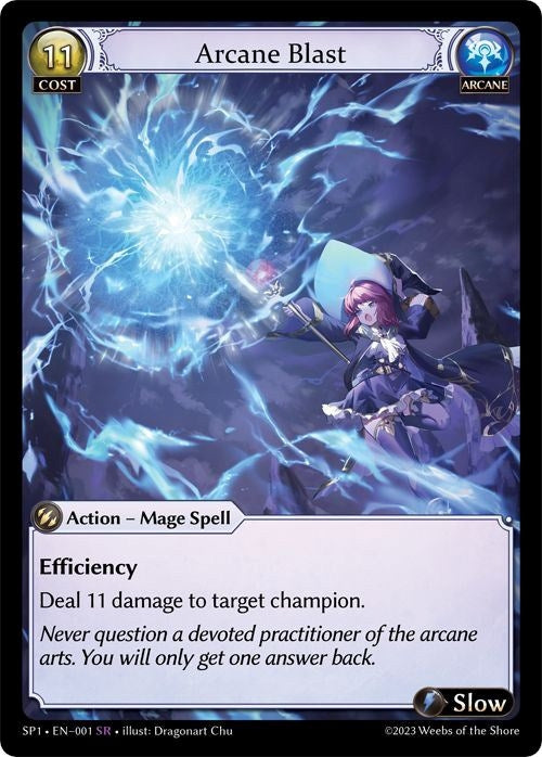 Image for Arcane Blast (001) (Supporter Pack 1) (SP1) - Grand Archive TCG