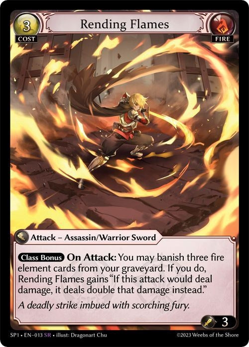 Rending Flames (013) (Supporter Pack 1) - PokeBox USA