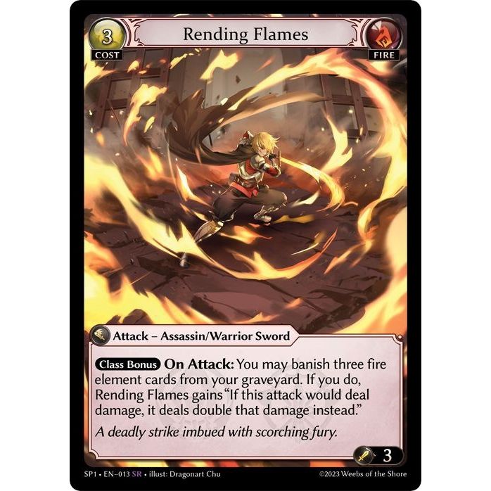 Rending Flames (013) (Supporter Pack 1) - PokeBox USA