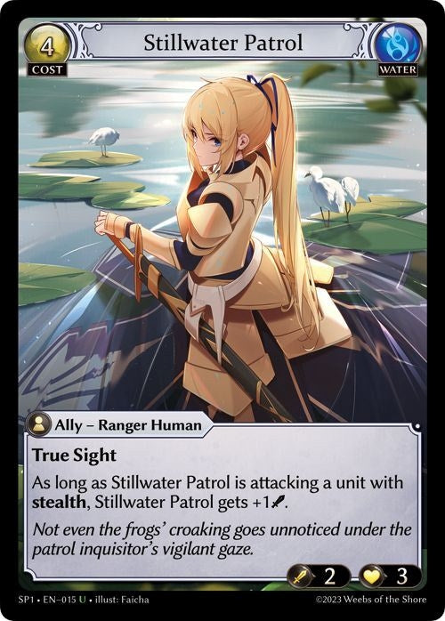 Image for Stillwater Patrol (015) (Supporter Pack 1) (SP1) - Grand Archive TCG