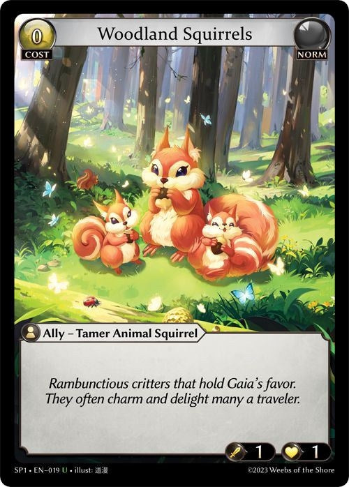 Woodland Squirrels (019) (Supporter Pack 1)