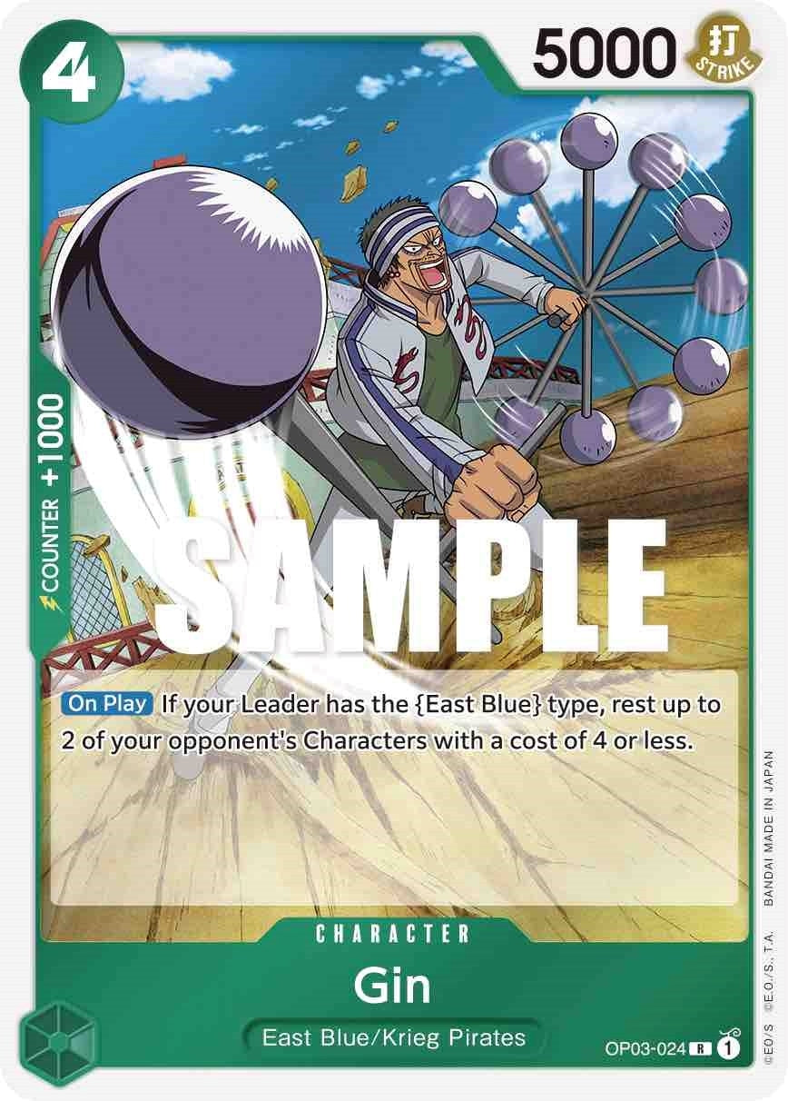 Image for Gin (OP03-024) (Pillars of Strength) (OP03) - One Piece Card Game