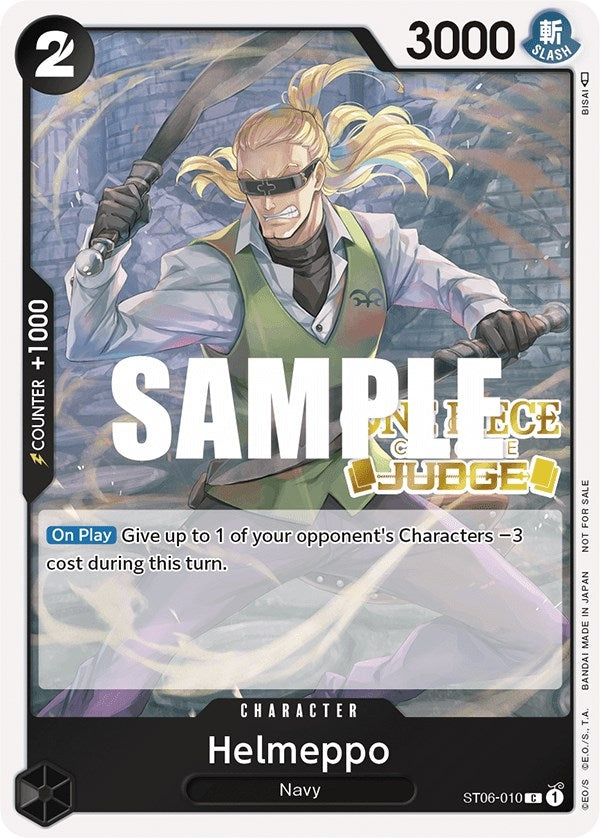 Image for Helmeppo (Judge) (ST06-010) (One Piece Promotion Cards) (OP-PR) - One Piece Card Game