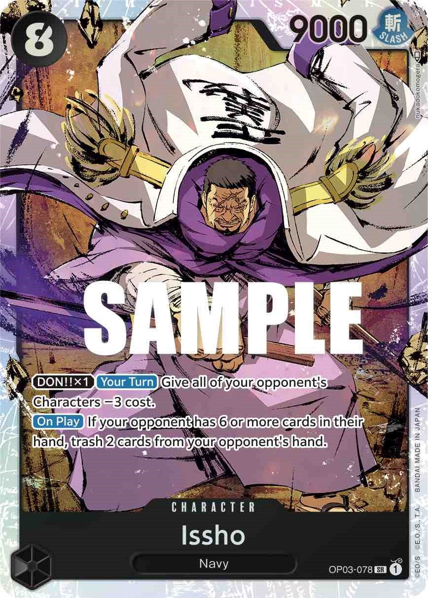 Image for Issho (OP03-078) (Pillars of Strength) (OP03) - One Piece Card Game