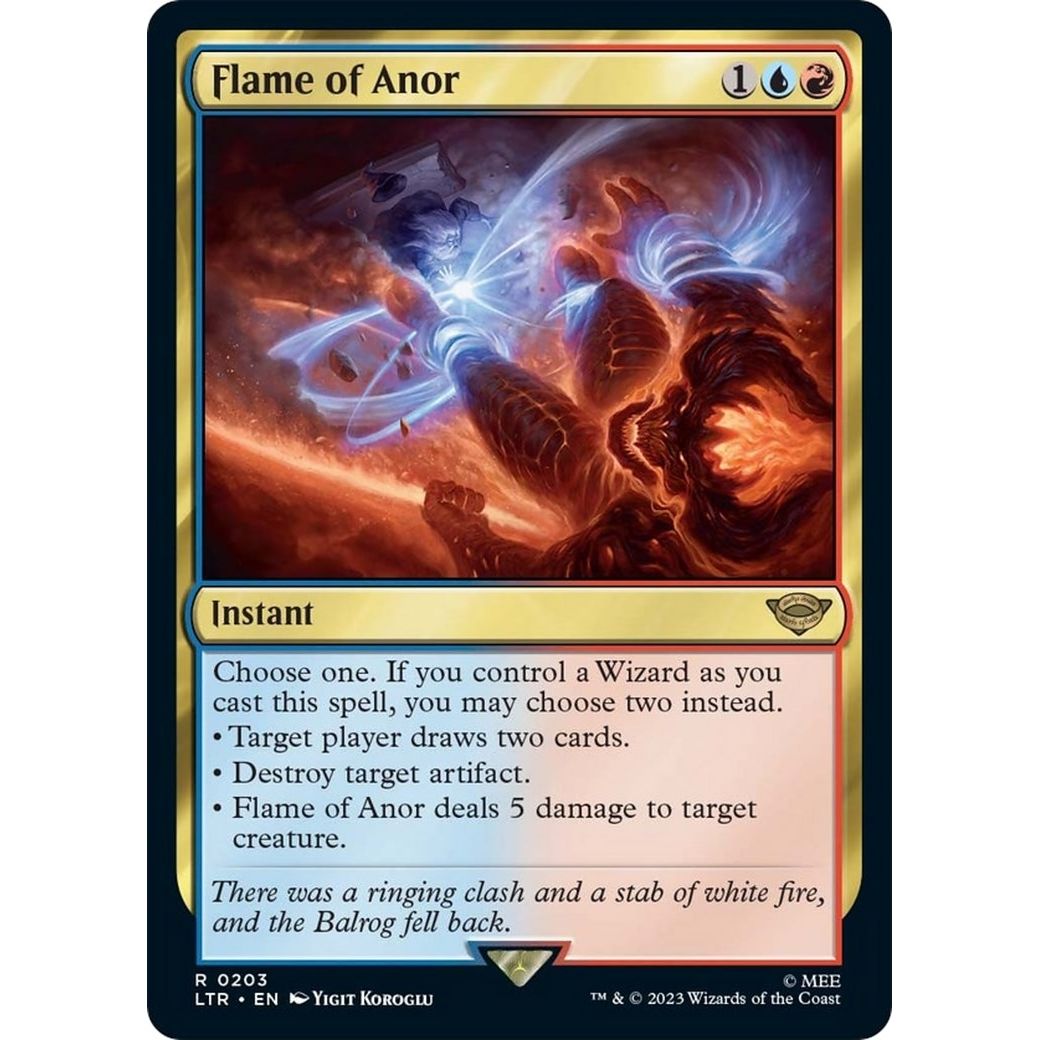 Flame of Anor (203) (Universes Beyond: The Lord of the Rings: Tales of Middle-earth) - PokeBox USA