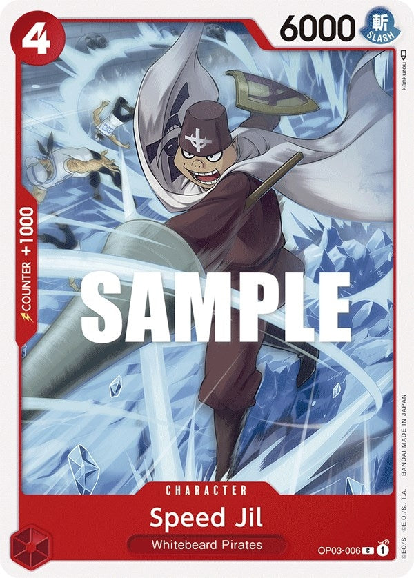 Image for Speed Jil (OP03-006) (Pillars of Strength) (OP03) - One Piece Card Game