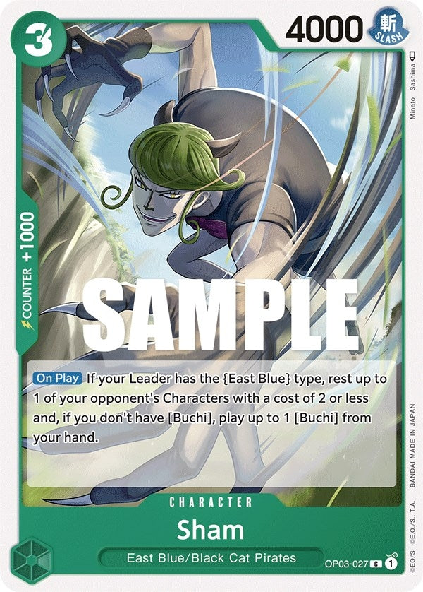 Image for Sham (OP03-027) (Pillars of Strength) (OP03) - One Piece Card Game