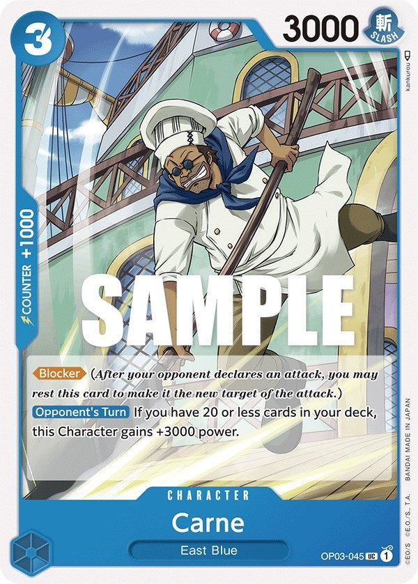 Image for Carne (OP03-045) (Pillars of Strength) (OP03) - One Piece Card Game