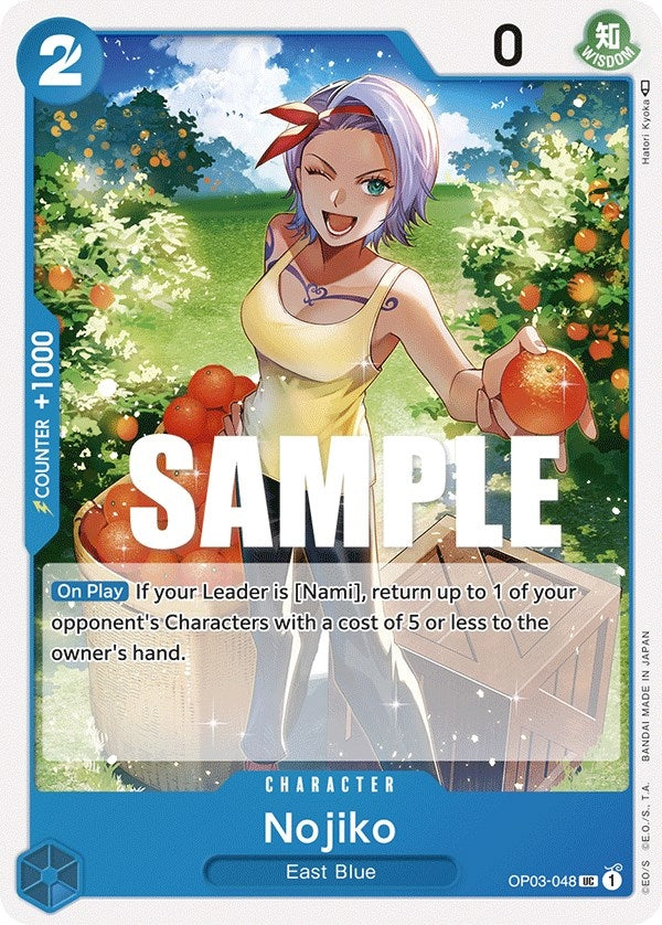 Image for Nojiko (OP03-048) (Pillars of Strength) (OP03) - One Piece Card Game
