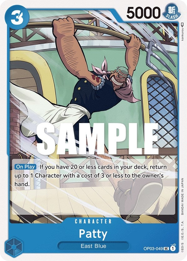 Image for Patty (OP03-049) (Pillars of Strength) (OP03) - One Piece Card Game