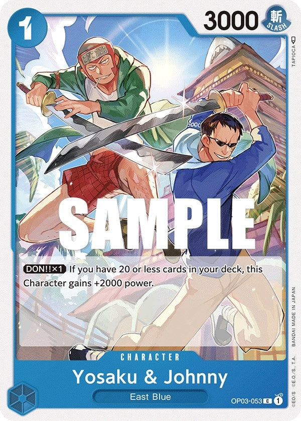 Image for Yosaku & Johnny (OP03-053) (Pillars of Strength) (OP03) - One Piece Card Game