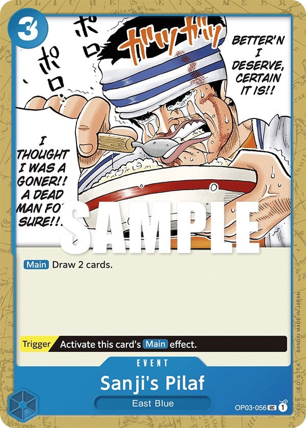 Image for Sanji's Pilaf (OP03-056) (Pillars of Strength) (OP03) - One Piece Card Game