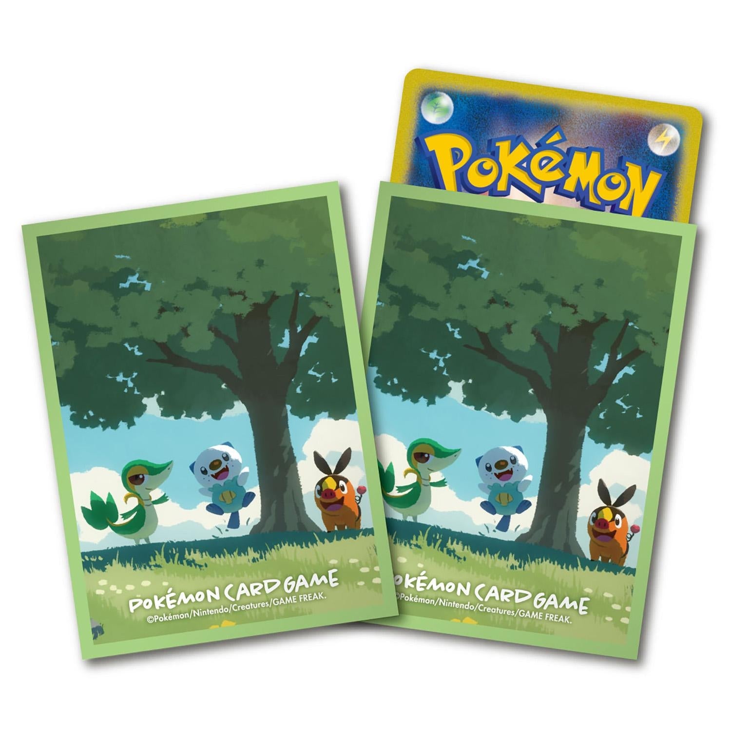 Pokémon Center Japan - Snivy & Tepig & Oshawott - Sleeves - PokeBox USA