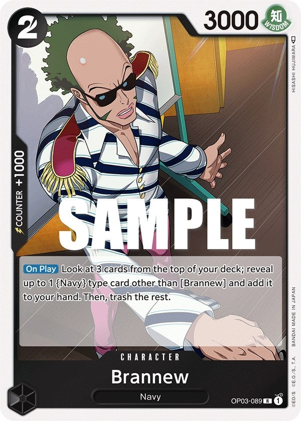 Image for Brannew (OP03-089) (Pillars of Strength) (OP03) - One Piece Card Game