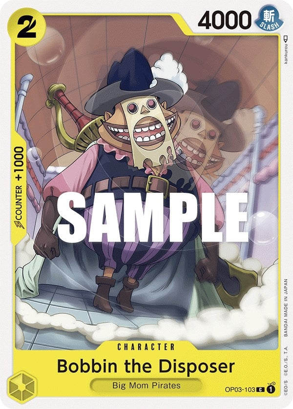 Image for Bobbin the Disposer (OP03-103) (Pillars of Strength) (OP03) - One Piece Card Game