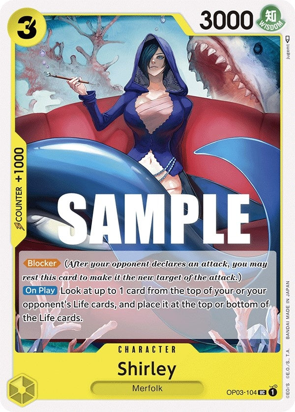 Image for Shirley (OP03-104) (Pillars of Strength) (OP03) - One Piece Card Game