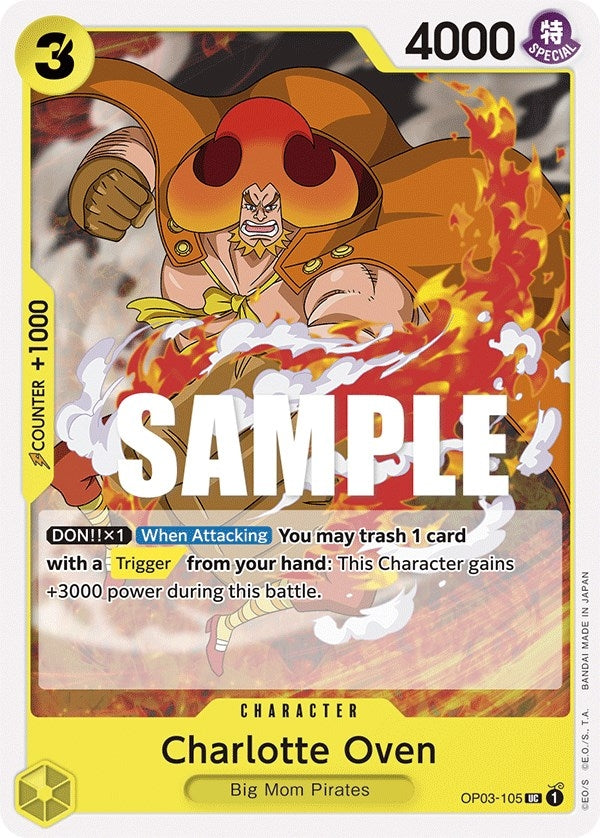 Image for Charlotte Oven (OP03-105) (Pillars of Strength) (OP03) - One Piece Card Game