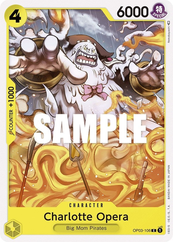 Image for Charlotte Opera (OP03-106) (Pillars of Strength) (OP03) - One Piece Card Game