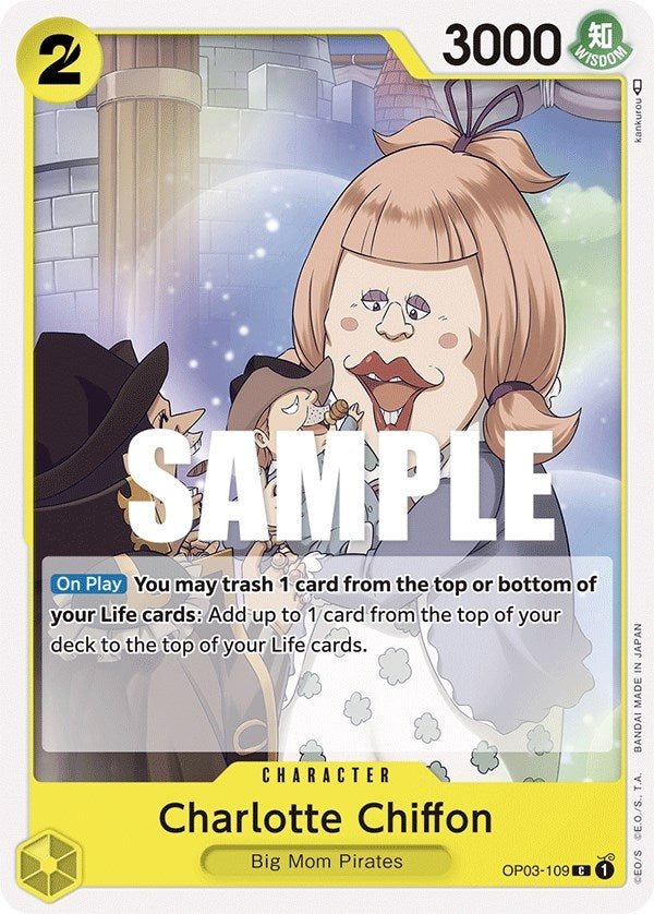 Image for Charlotte Chiffon (OP03-109) (Pillars of Strength) (OP03) - One Piece Card Game