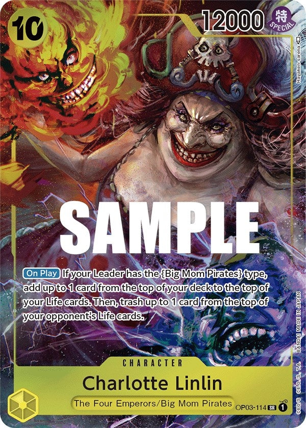 Image for Charlotte Linlin (114) (Alternate Art) (OP03-114) (Pillars of Strength) (OP03) - One Piece Card Game