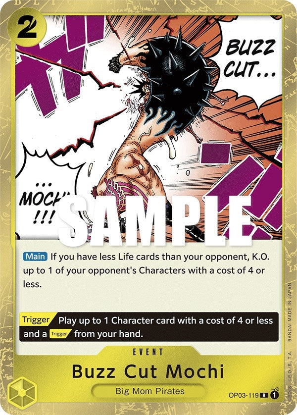 Image for Buzz Cut Mochi (OP03-119) (Pillars of Strength) (OP03) - One Piece Card Game