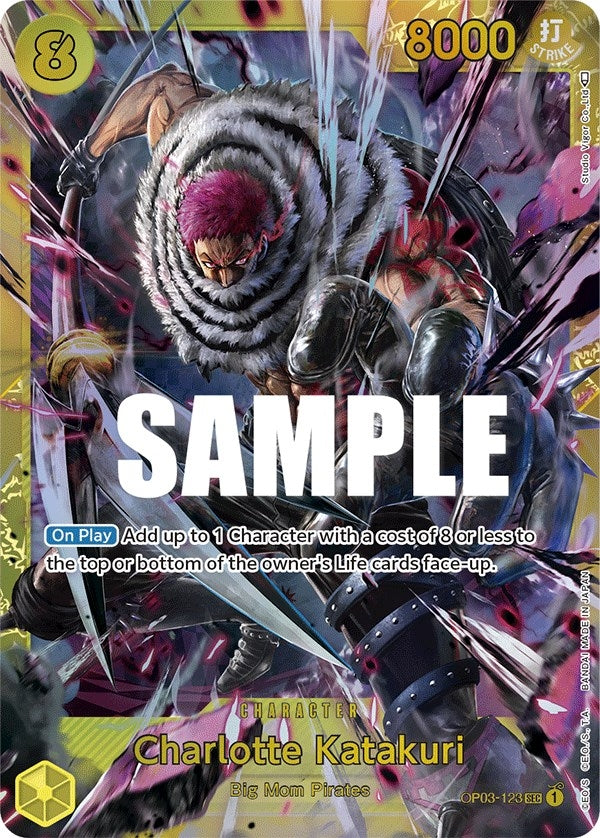 Image for Charlotte Katakuri (123) (OP03-123) (Pillars of Strength) (OP03) - One Piece Card Game