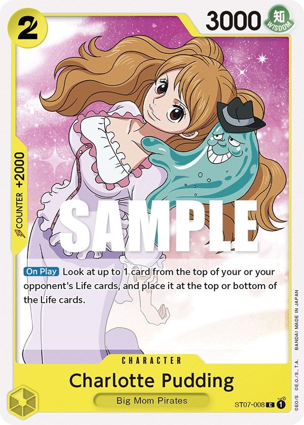 Image for Charlotte Pudding (ST07-008) (Starter Deck 7: Big Mom Pirates) (ST-07) - One Piece Card Game