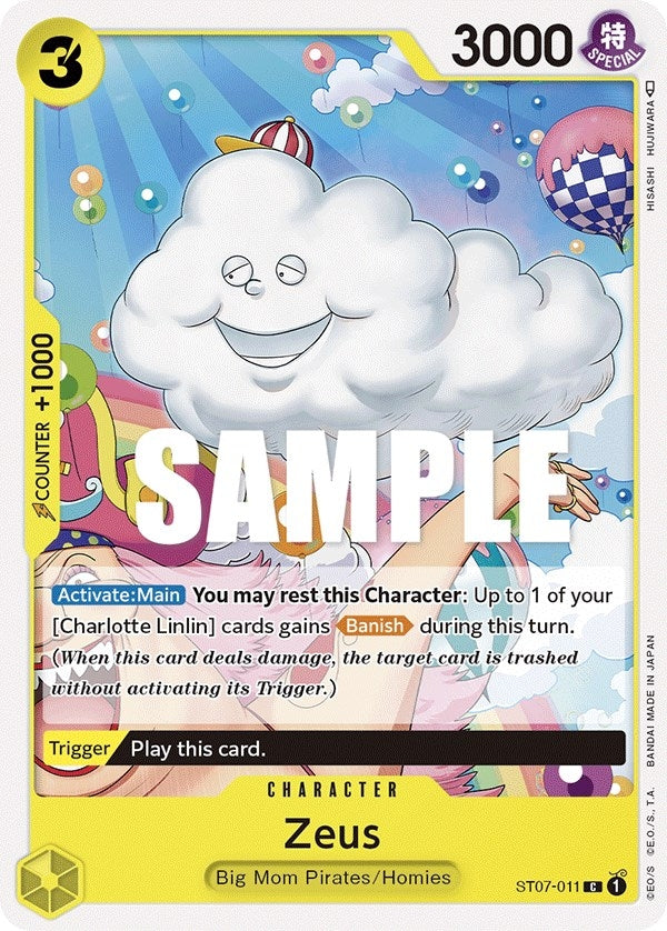 Image for Zeus (ST07-011) (Starter Deck 7: Big Mom Pirates) (ST-07) - One Piece Card Game