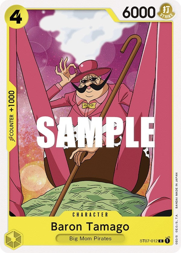 Image for Baron Tamago (ST07-012) (Starter Deck 7: Big Mom Pirates) (ST-07) - One Piece Card Game