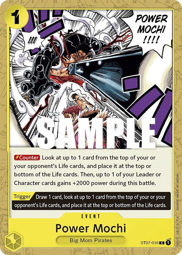 Image for Power Mochi (ST07-016) (Starter Deck 7: Big Mom Pirates) (ST-07) - One Piece Card Game