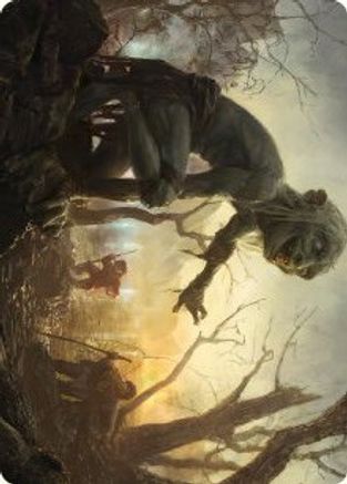 Smeagol, Helpful Guide Art Card (ASLTR-024) [Art Series: Universes Beyond: The Lord of the Rings: Tales of Middle-earth] - PokeBox USA