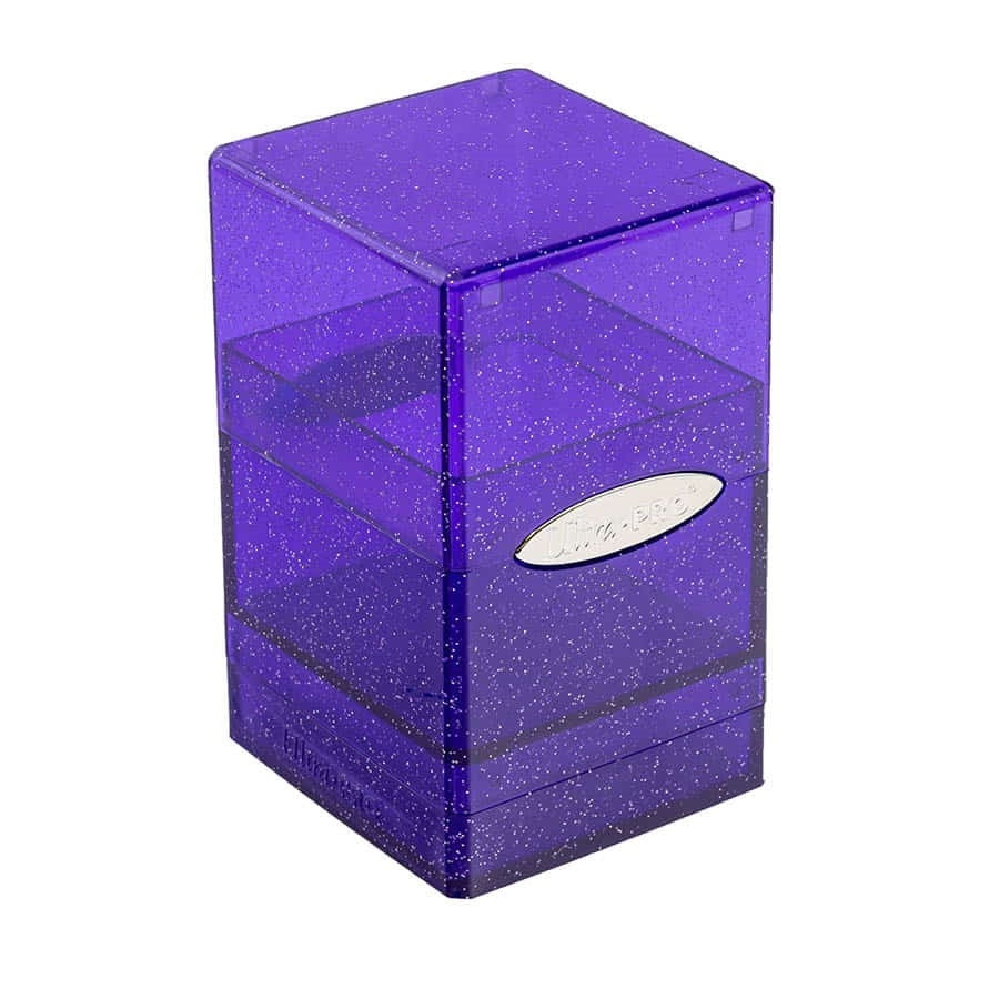 Image for Satin Tower - Glitter Purple - Deck Boxes