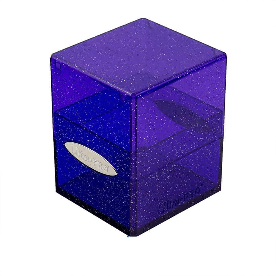 Image for Satin Cube - Glitter Purple - Deck Boxes