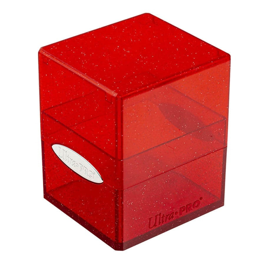 Image for Satin Cube - Glitter Red - Deck Boxes