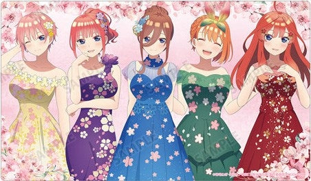 Image for The Quintessential Quintuplets: New Illustration Group Playmat - Cherry Blossom Dress - Playmats