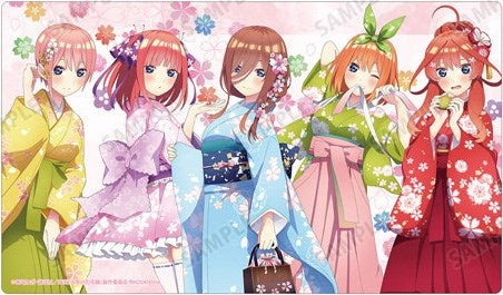 Image for The Quintessential Quintuplets: New Illustration Group Playmat - Cherry Blossom Japanese Outfit - Playmats