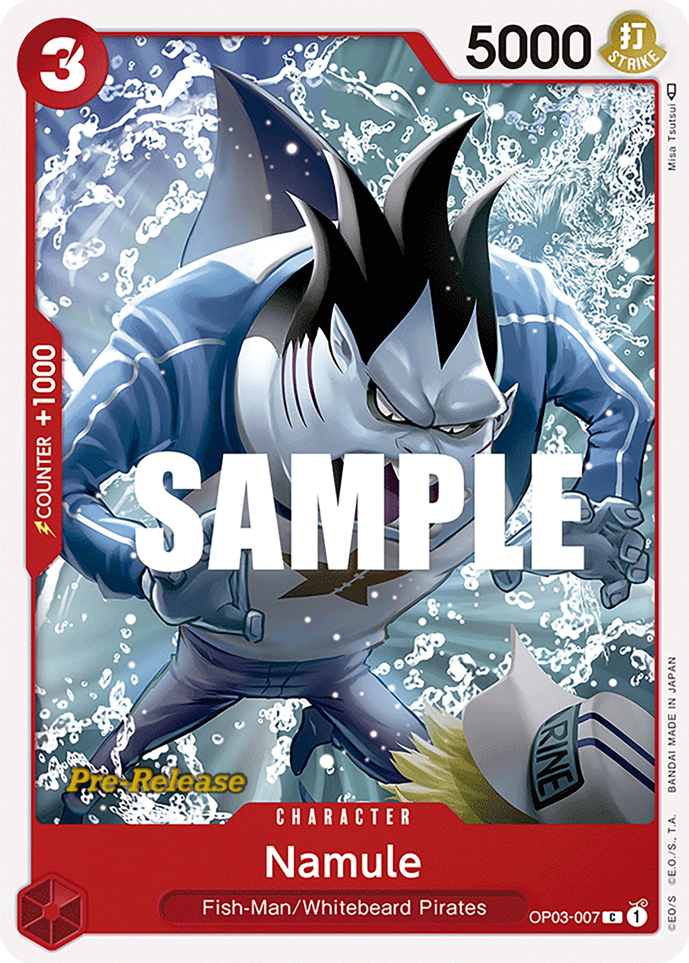 Image for Namule (OP03-007) (Pillars of Strength Pre-Release Cards) (OP03 PRE) - One Piece Card Game