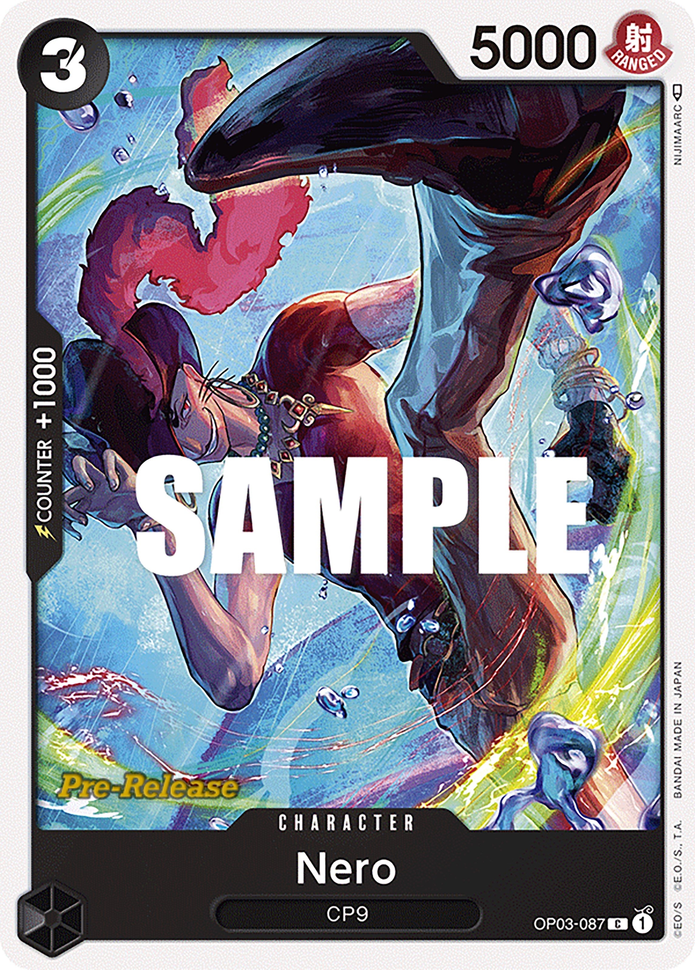 Image for Nero (OP03-087) (Pillars of Strength Pre-Release Cards) (OP03 PRE) - One Piece Card Game