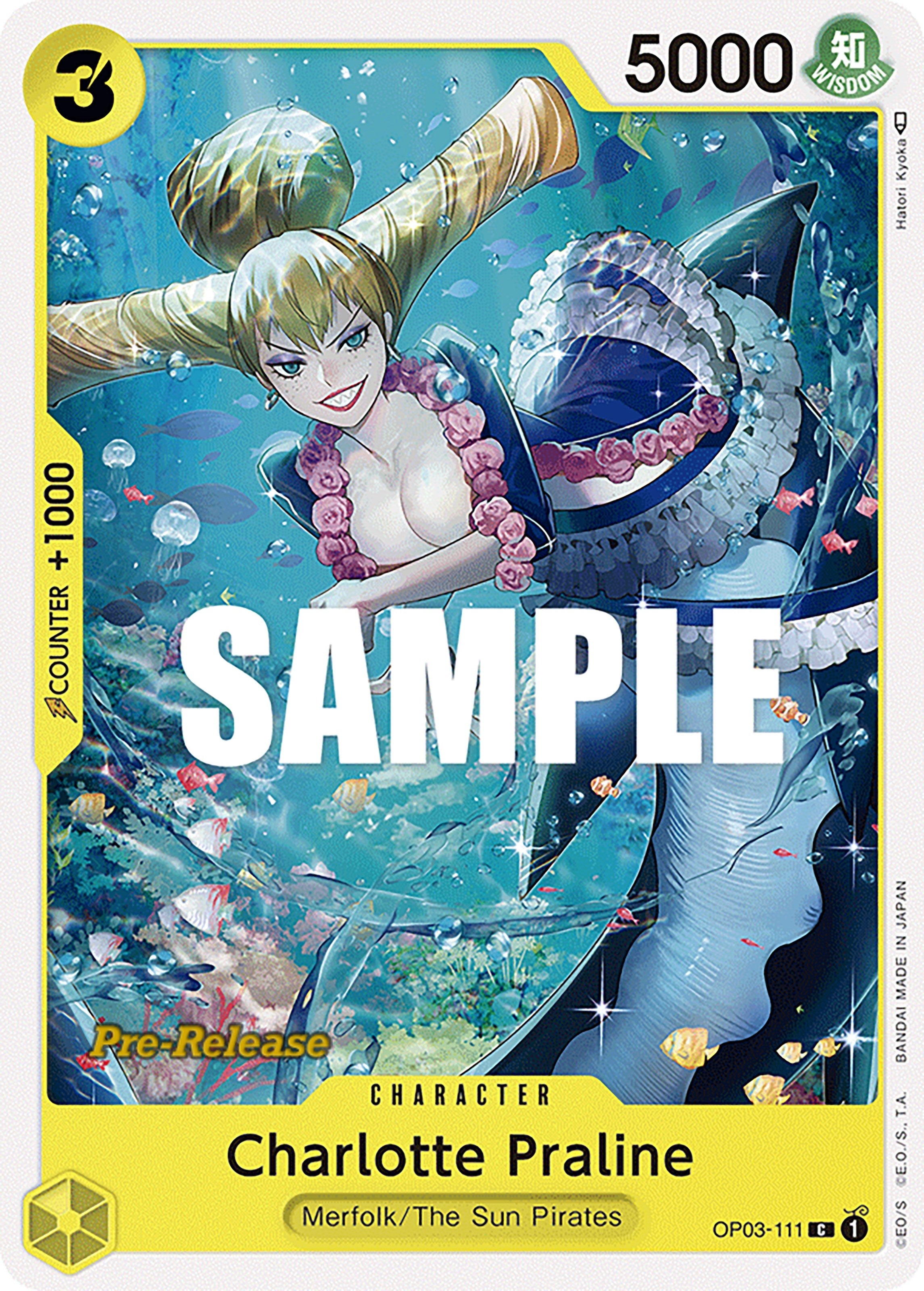 Image for Charlotte Praline (OP03-111) (Pillars of Strength Pre-Release Cards) (OP03 PRE) - One Piece Card Game