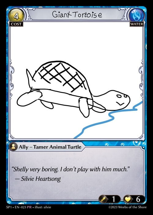 Image for Giant Tortoise (023) (Supporter Pack 1) (SP1) - Grand Archive TCG