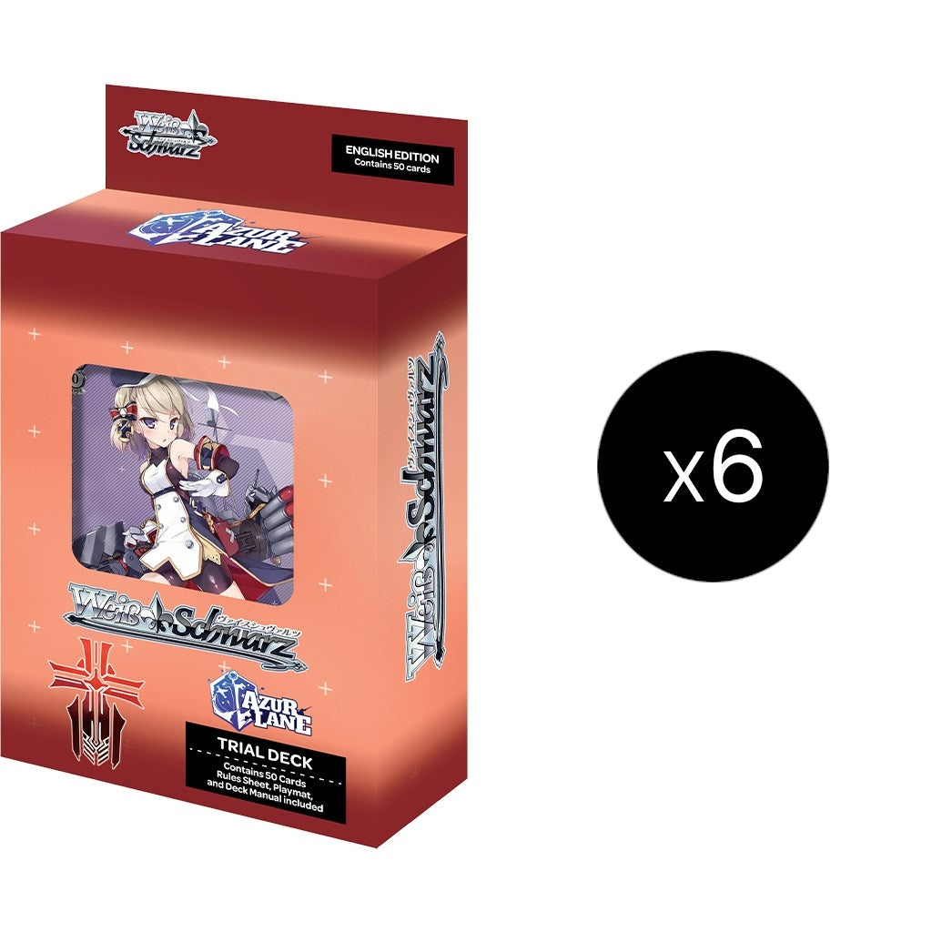 Image for Azur Lane Iron Blood Trial Deck+ Display - Weiss Schwarz
