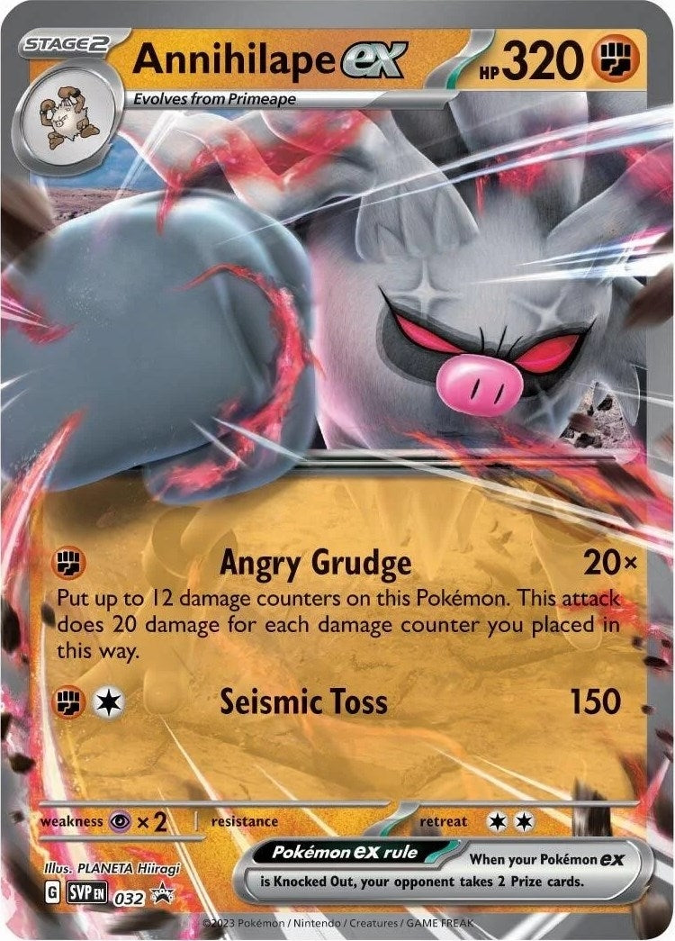 Image for Annihilape ex - 032 (032) (SV: Scarlet & Violet Promo Cards) (SVP) - Pokemon
