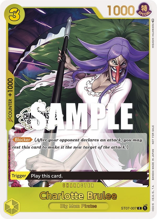 Image for Charlotte Brulee (Store Championship 2023 Participation Pack Vol.1) (ST07-007) (One Piece Promotion Cards) (OP-PR) - One Piece Card Game