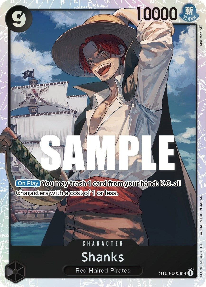 Image for Shanks (ST08-005) (Starter Deck 8: Monkey.D.Luffy) (ST-08) - One Piece Card Game