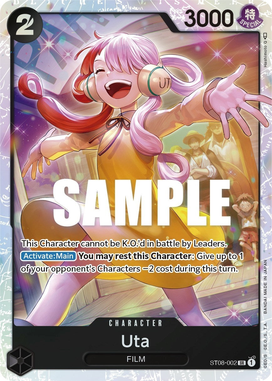 Image for Uta (ST08-002) (Starter Deck 8: Monkey.D.Luffy) (ST-08) - One Piece Card Game