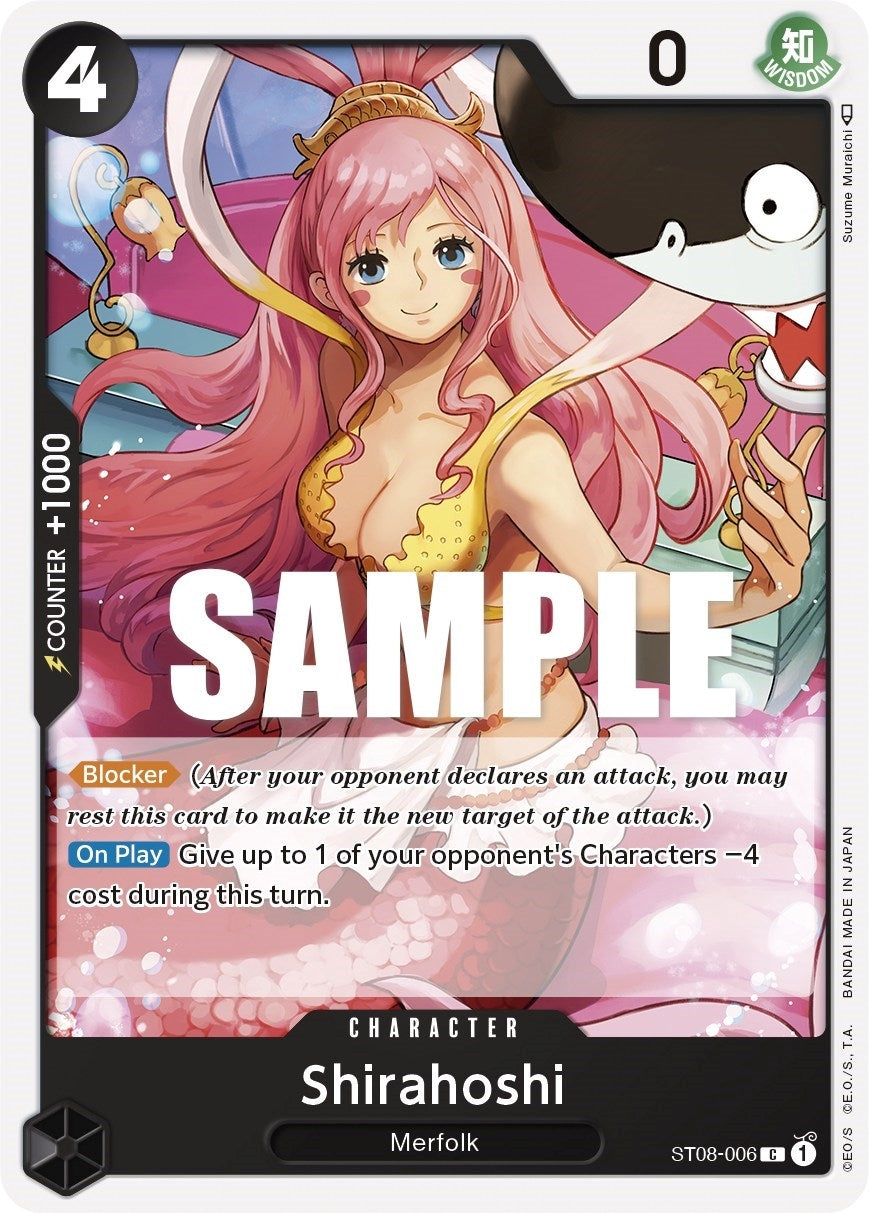 Image for Shirahoshi (ST08-006) (Starter Deck 8: Monkey.D.Luffy) (ST-08) - One Piece Card Game