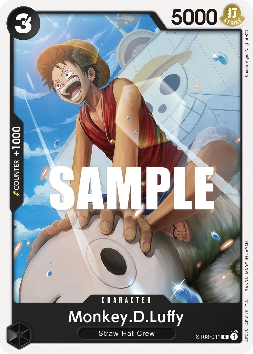Image for Monkey.D.Luffy (011) (ST08-011) (Starter Deck 8: Monkey.D.Luffy) (ST-08) - One Piece Card Game